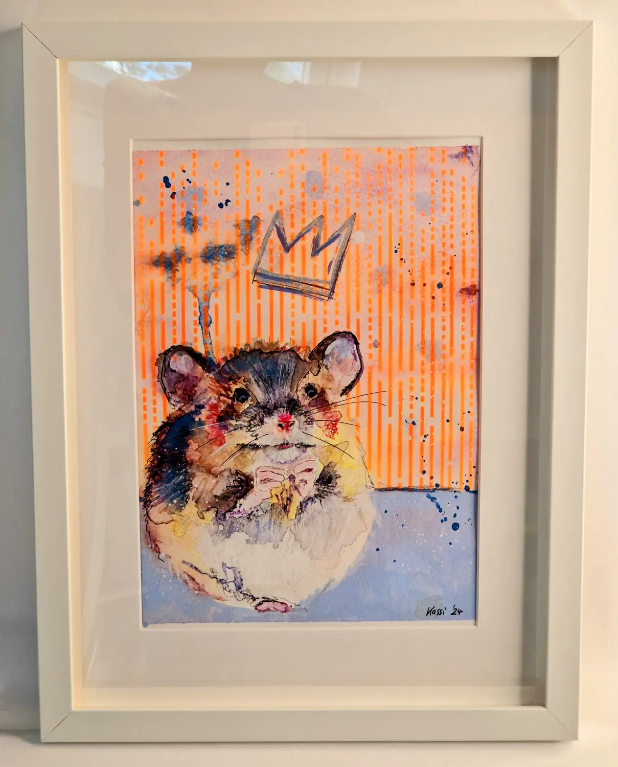 Katze-Kunstwerk von Kassarti 