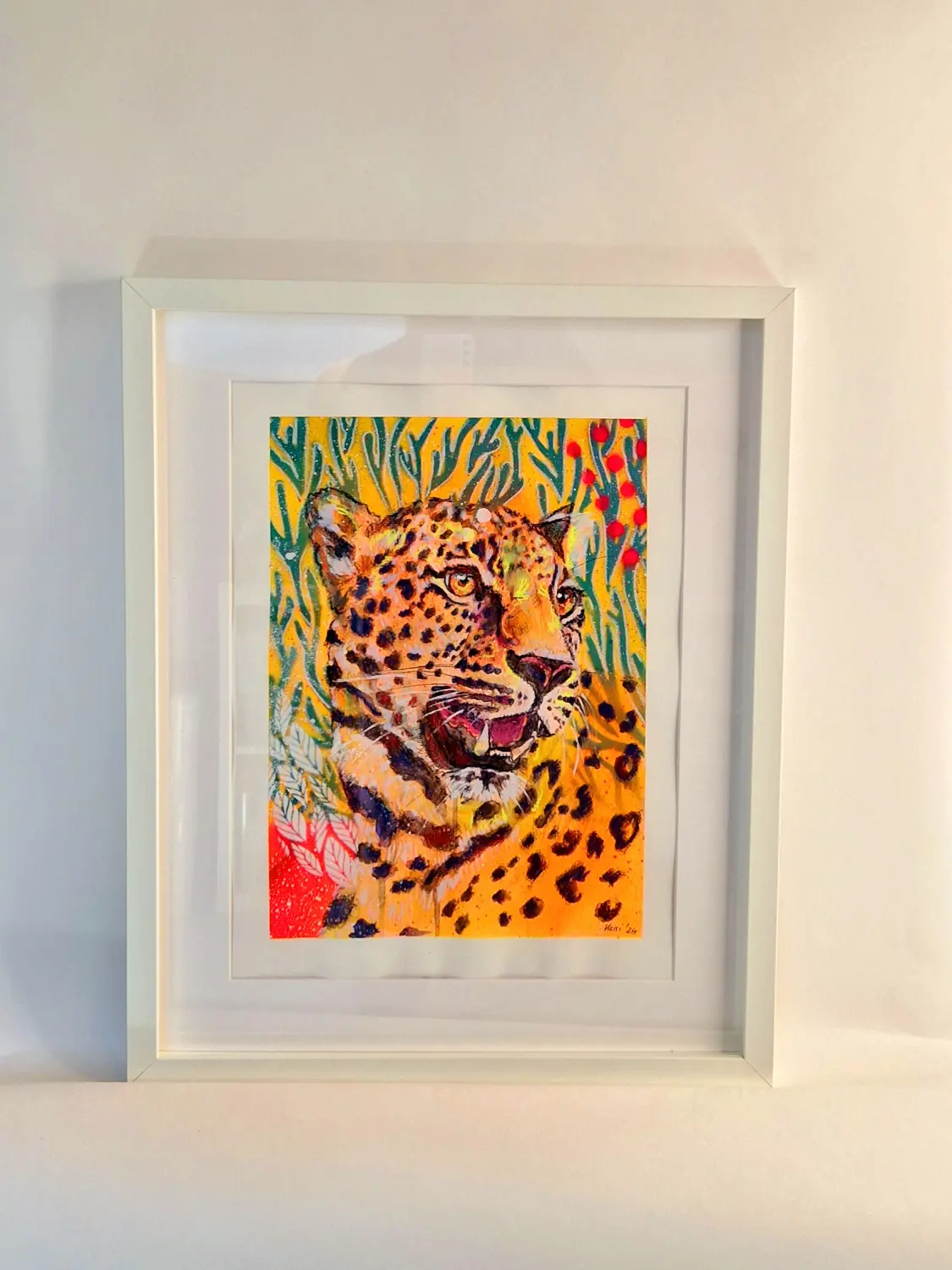Tiger-Kunstwerk von Kassarti 