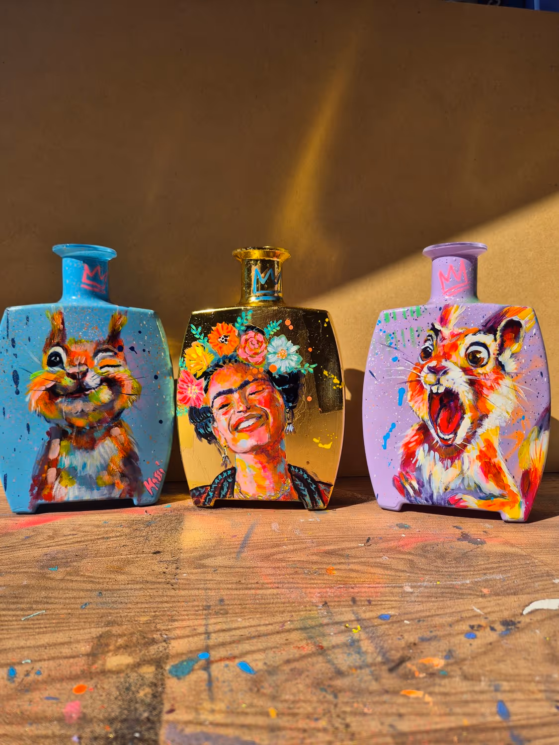 Tiger-Kunstwerk von Kassarti 