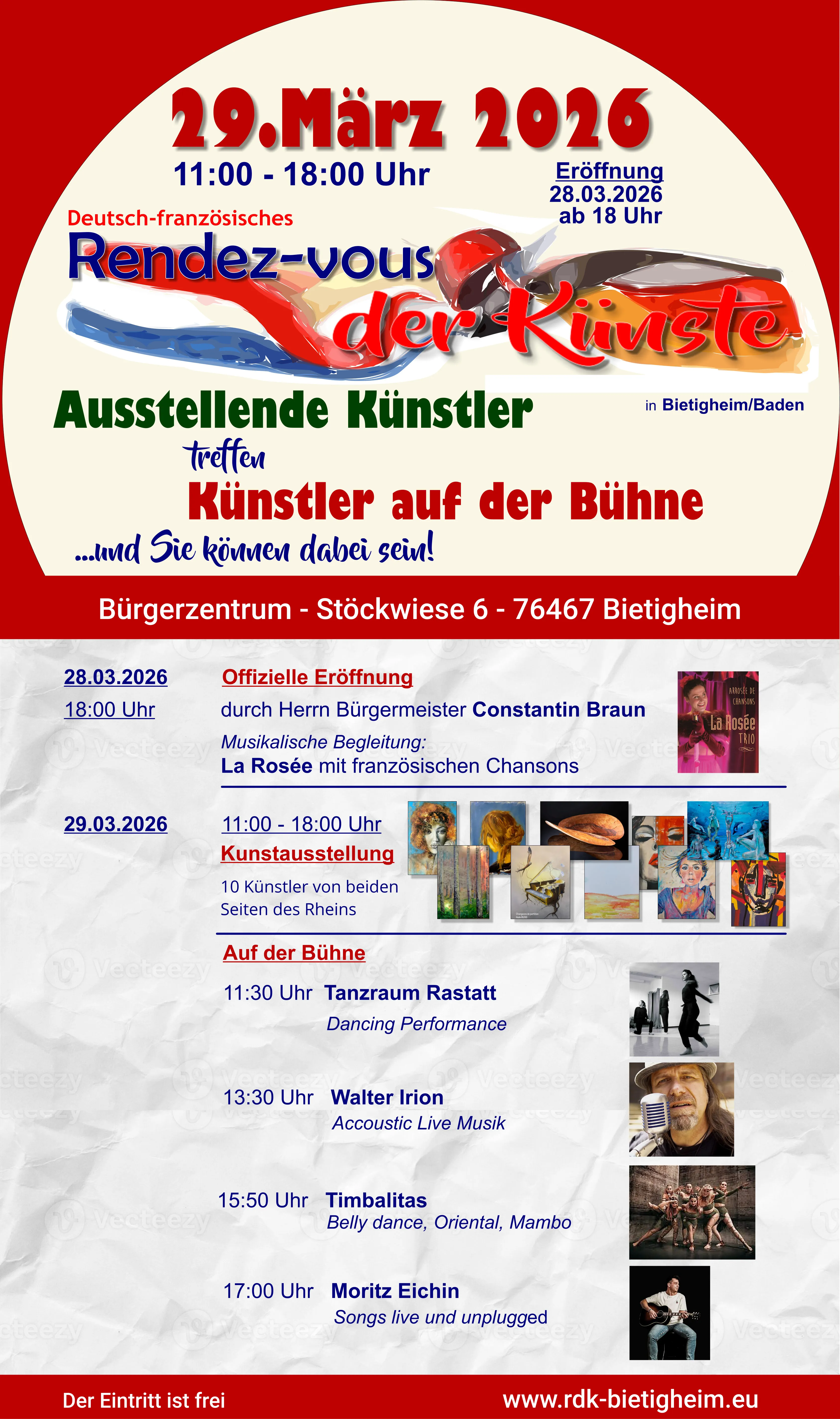 Tiger-Kunstwerk von Kassarti 